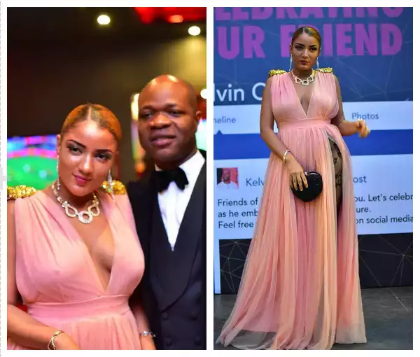 #BBNaija Gifty Steps Out Braless To An Event (Photos)
